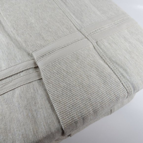 CALVIN KLEIN Modern Cotton Twin DUVET COVER Jogger Beige Cotton Modal NEW $129 - Picture 4 of 5